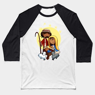 Nativity - Baby Jesus Baseball T-Shirt